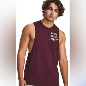 NWT UNDER ARMOUR PROJECT ROCK  TRAINING GEAR MUSCLE TANK